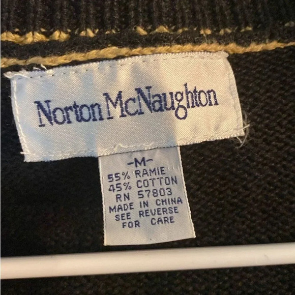 Vintage Christmas Cardigan Bows Jingle Bells M - Picture 3 of 6